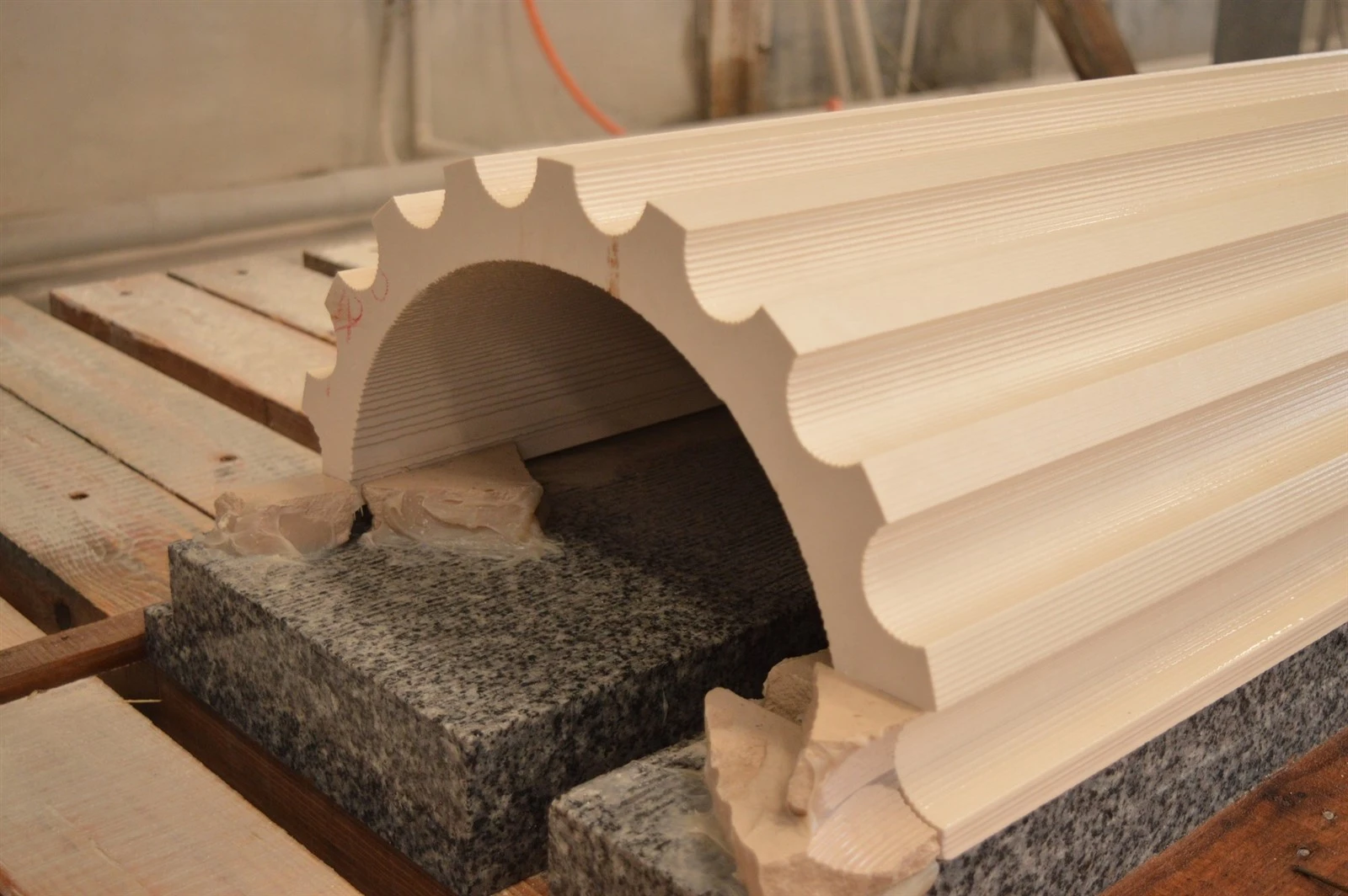 CNC-600 camera system for stone slab positioning